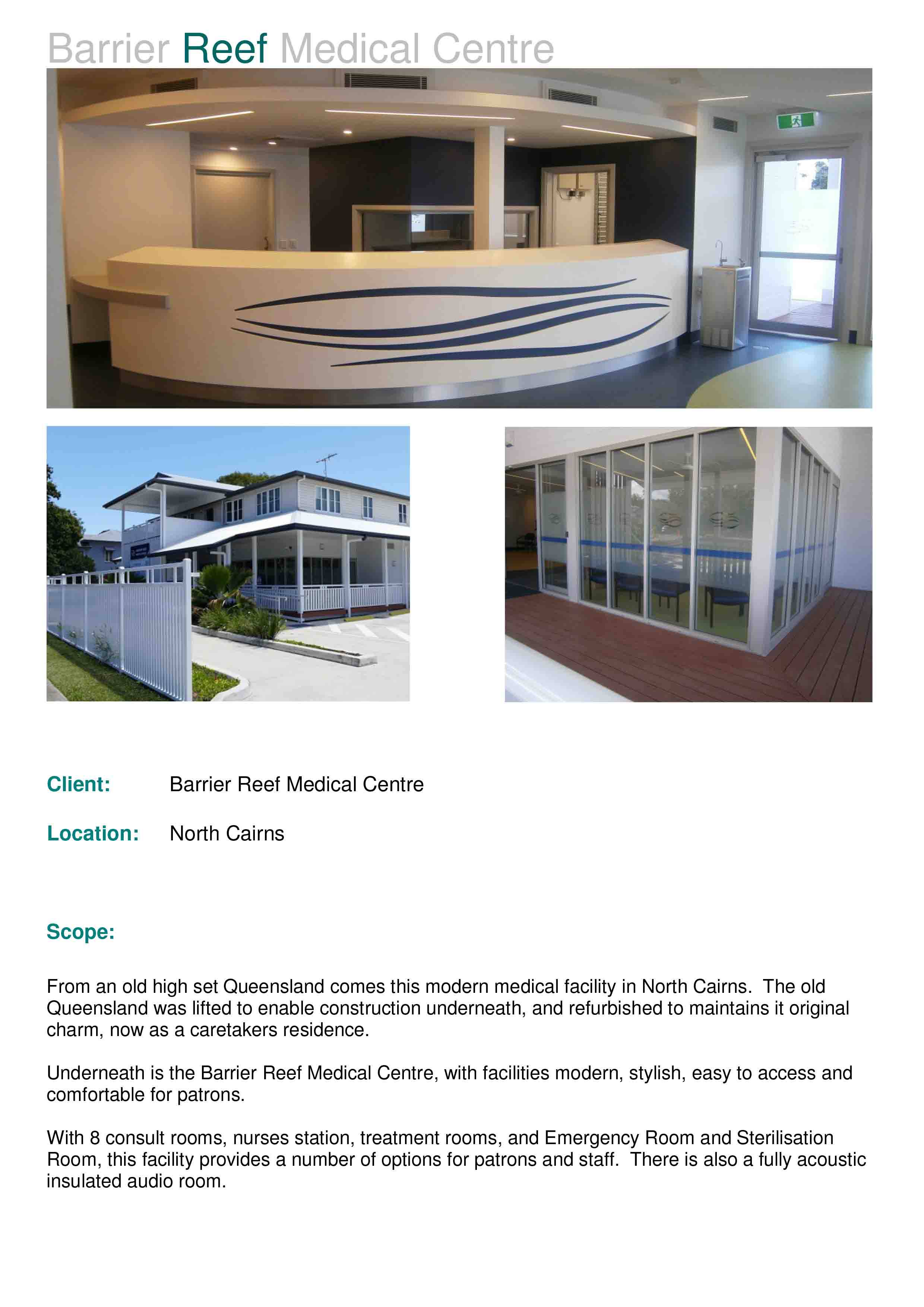 Osborne Constructions Cairns Commercial Builder